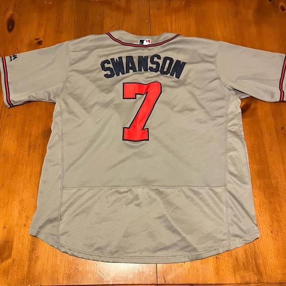 Majestic Other - Dansby Swanson Braves jersey 2XL MLB